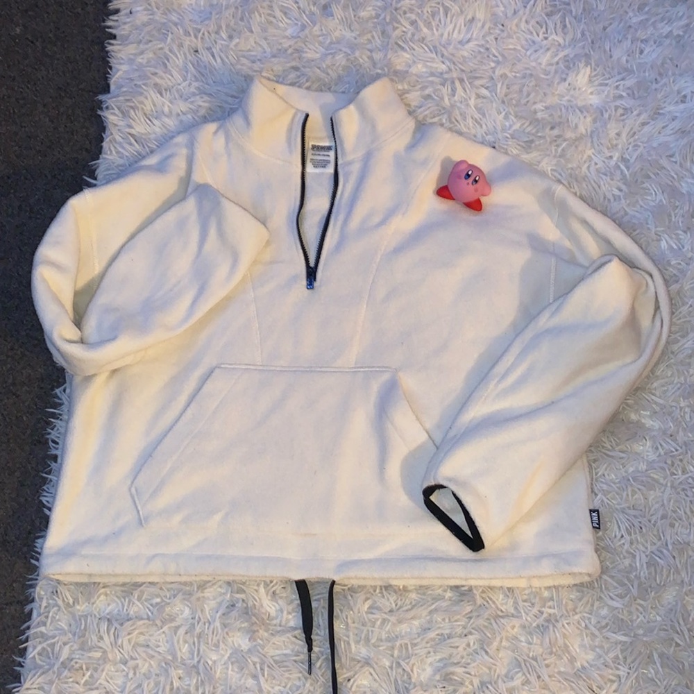 Creamy white, PINK brand, long sleeve!